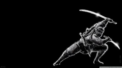Black And White Ninja Assassin Wallpapers Top Free Black And White