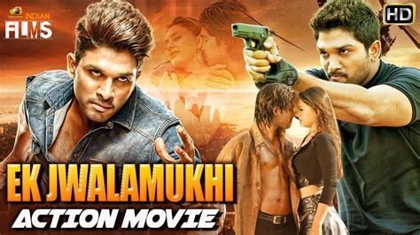 Allu Arjun Ek Jwalamukhi Hindi Dubbed Action Movie Allu Arjun Dhamaka Action Movie Indian