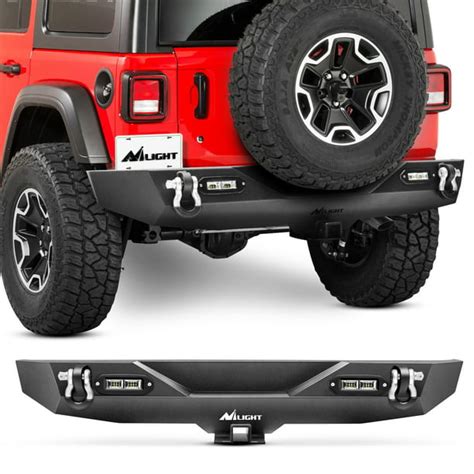 Nilight Jk 57a Rear Compatible For 18 19 Jeep Wrangler Jlrock Crawler