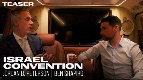 Ben Shapiro And Jordanbpeterson Behind The Scenes In Israel Youtube