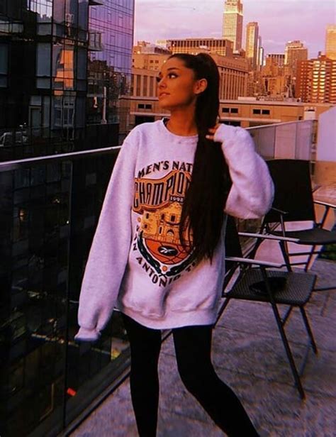 konzept ewig hausieren ariana grande style sweatshirt selbstmord schwingen regenschirm