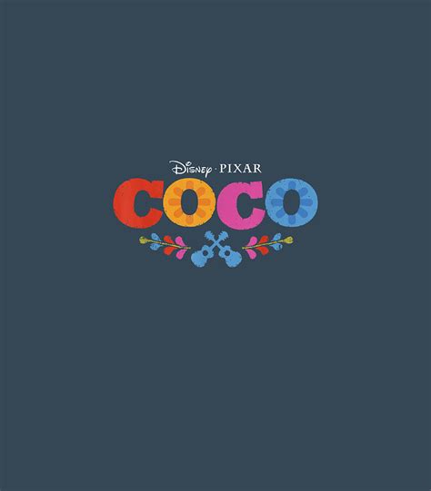 Disney Pixar Coco Movie Logo Colorful Graphic Digital Art By Harir Adrij Fine Art America