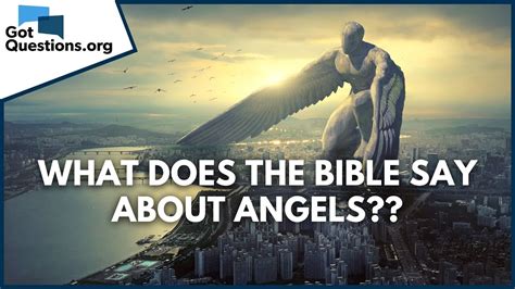 What Does The Bible Say About Angels Youtube