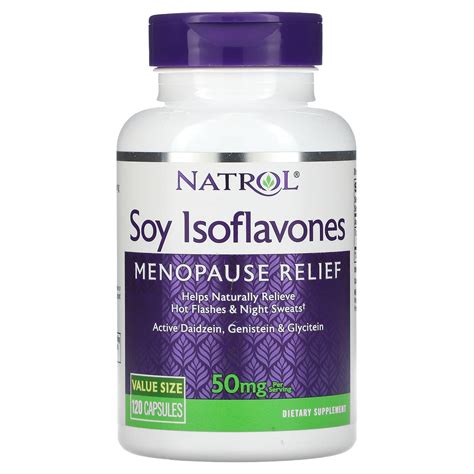 Natrol Soy Isoflavones 10 Mg 120 Capsules