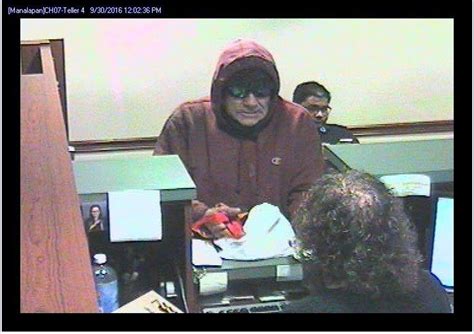Watch New Video Released Of Manalapan Bank Robbery Suspect Manalapan Nj Patch
