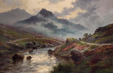 Alfred De Breanski Jr On The River Lyd Dartmoor Mutualart