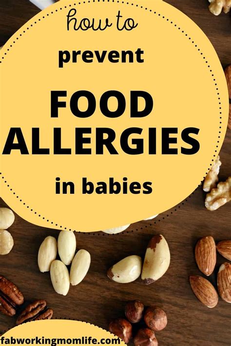 How To Prevent Food Allergies In Children Fab Working Mom Life