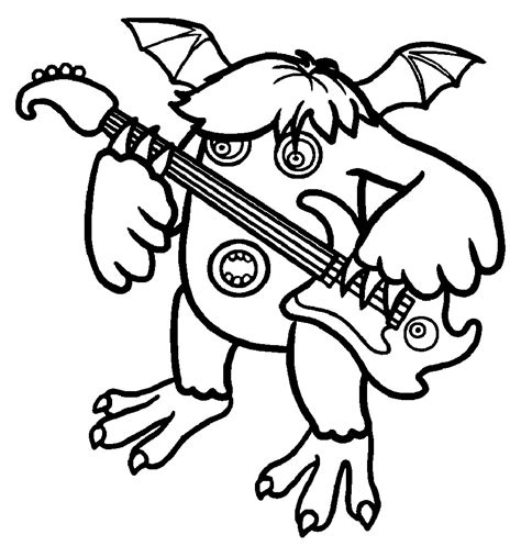 We Singing Monsters Coloring Pages 34 Coloring Pages