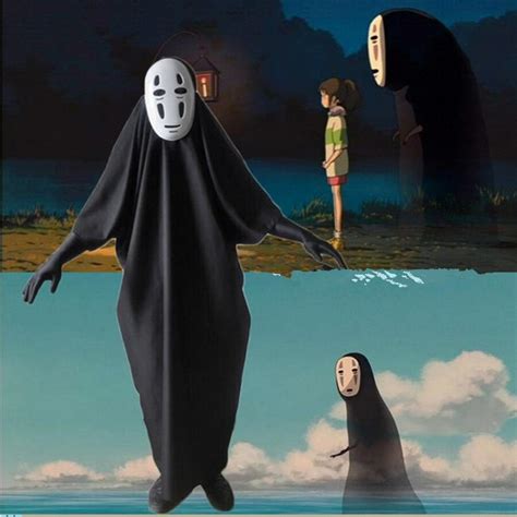 Cosplay Outfit No Face Man Spirited Away Cosplay Costume Halloween