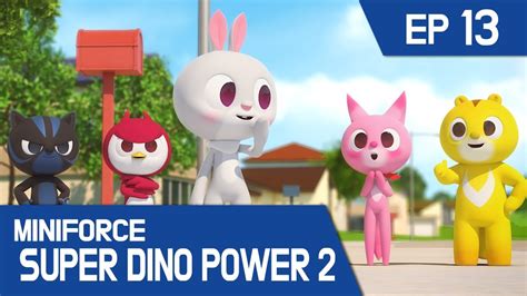 Kidspang Miniforce Super Dino Power2 Ep13 Lina The Newcomer Youtube