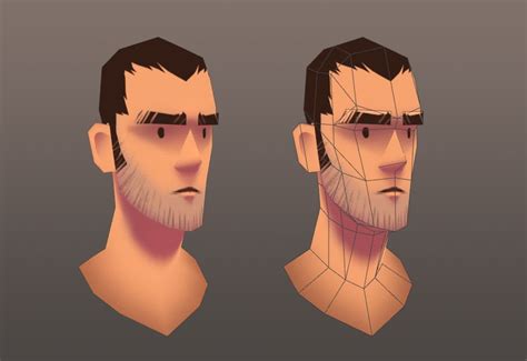 Tips On Stylized Low Poly Faces Rblender