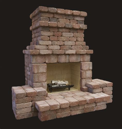 Summit Stone Outdoor Fireplace Kits Standard