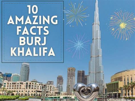 10 Fun Facts About The Burj Khalifa Burj Khalifa Midd