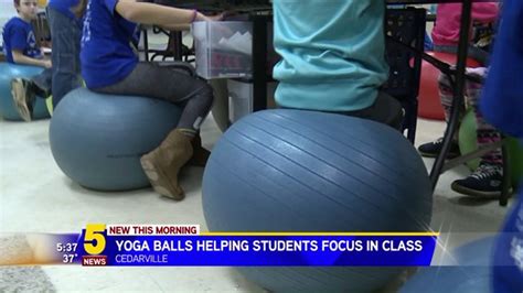 Yoga Balls Helping Local Elementary Students Focus In The Classroom