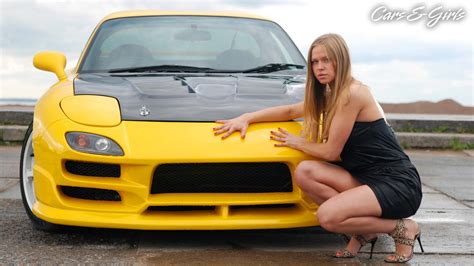 Mazda Rx 7 And Hot Sexy Girls The Fappening