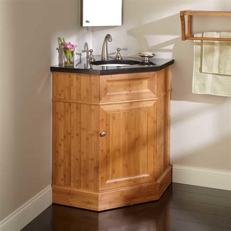 Utilizing Space With A Corner Sink Cabinet Home Cabinets