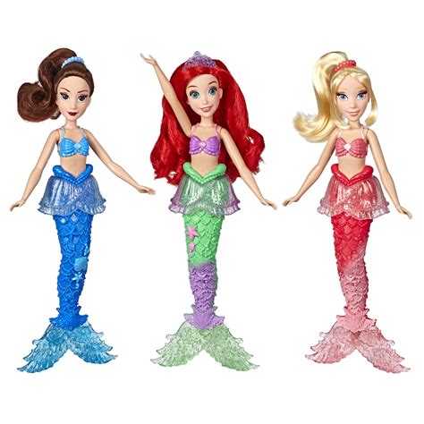 Dolls Dolls By Material Mermaid Tail Wwater New Disney Princess