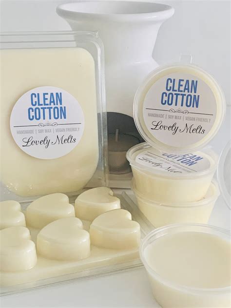 Clean Cotton Wax Melts Fresh Wax Melts Laundry Wax Melts Soy Wax