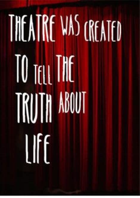Quotes About Drama In Theatre 49 Quotes