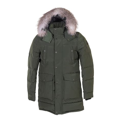 Mens West Gore Parka Canadian Army Jacket Frost Fox Green Gray