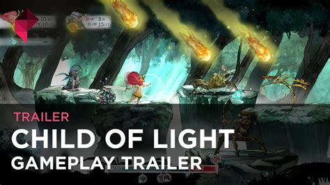 Child Of Light Gameplay Trailer Youtube