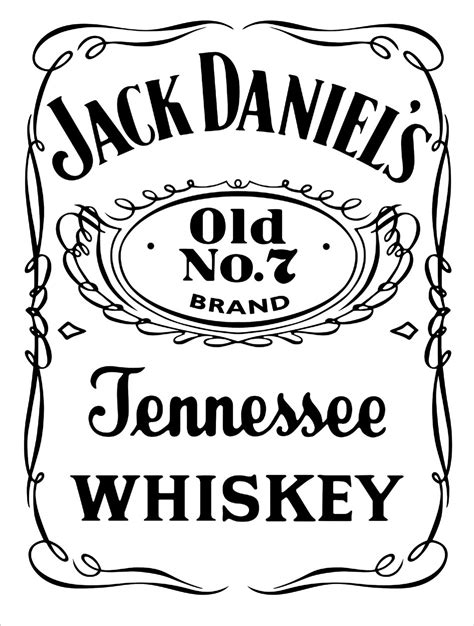 Jack Daniels Vector DXF Top – DXF DOWNLOADS – Files for Laser Cutting