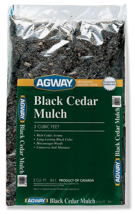 Agway Black Cedar Mulch 3 Cuft Middlebury Agway Farm And Garden