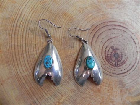 Sleeping Beauty Turquoise Sterling Silver Earrings By Martha Smiley