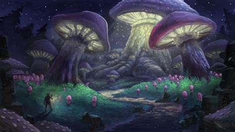 Mushroom Forest On Behance