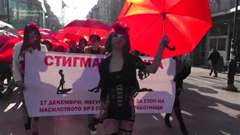 Sex Workers In Macedonia Join March Against Violence