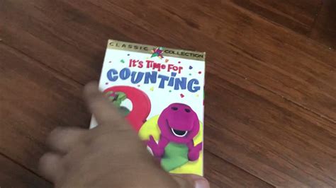 Barney Its Time For Counting 1998 Vhs Youtube