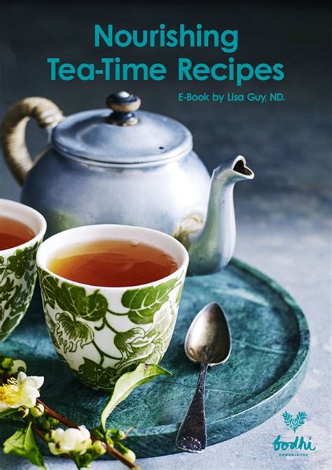 Nourishing Tea Time Recipes Nutritional Treats 48 Page Pdf Booklet Illustrated In Full Color