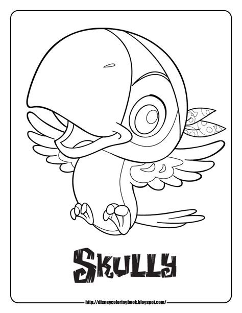 Disney Coloring Pages and Sheets for Kids: Jake and the Neverland