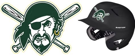 Port Washington Pirates Baseball Helmet Decals And Stickers Tagsports