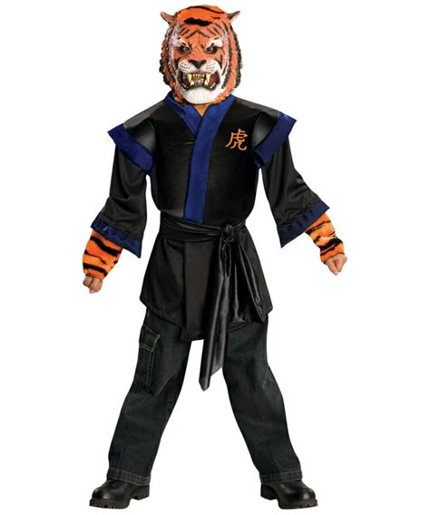 Tiger Ninja Kids Costume Boy Tiger Costumes