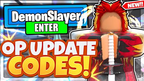 All New Demon Slayer Update Codes Anime Mania Roblox Youtube