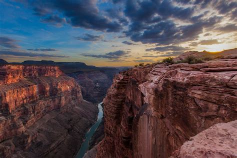 Tuweep Sunset Toroweaptuweep Overlook North Rim Of The Grand Canyon