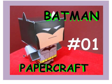 How To Make An Batman Papercraft Cardboard Free Template