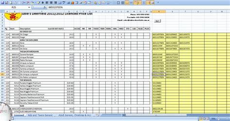 Sku Rationalization Excel Template
