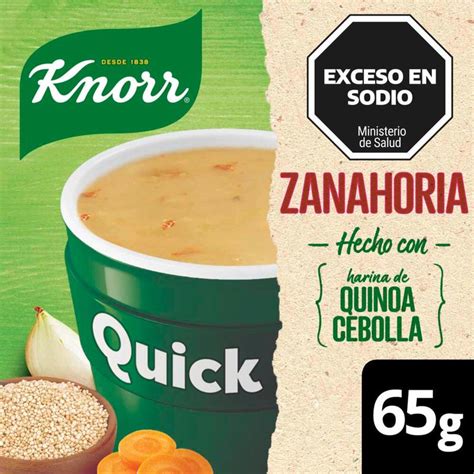 Sopa Knorr Quick Zanahoria X65g Jumbo