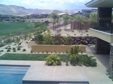 Contemporary Desert Landscape Garcia Landscaping And Lawn Service