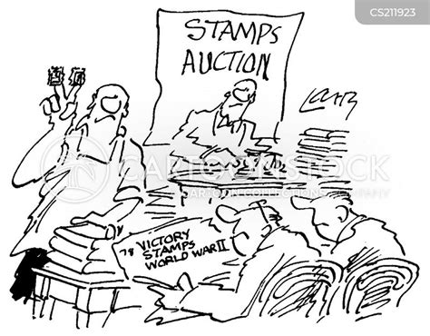 Stamp Auction Cartoons And Comics Funny Pictures From Cartoonstock