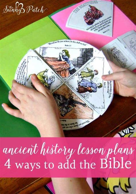 Ancient History Lesson Plans 4 Ways To Include Bible History Happy