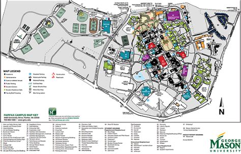 George Mason University Fairfax Campus Map Draw A Topographic Map