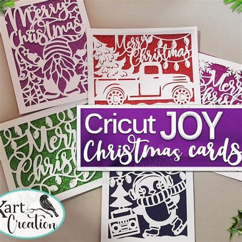 Christmas Card Svg Bundle Cricut Cards Svg Merry Christmas Etsy