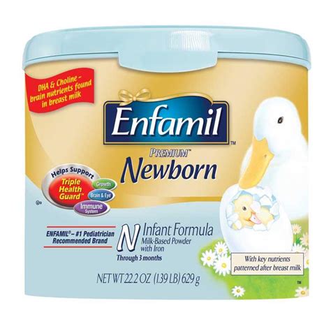Enfamil Newborn Infant Formula Powder In Reusable Tub 22