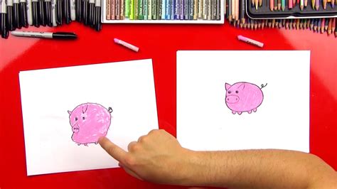 How To Draw A Pig For Young Artists Art For Kids Hub Art For Kids