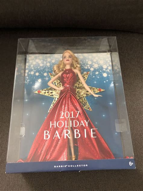 Barbie Holiday Doll Collector 2017 Mattel Dyx39 ~ Never Removed From