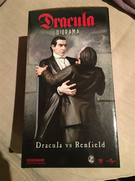 Sideshow Dracula Vs Renfield Polystone Diorama Statue Universal