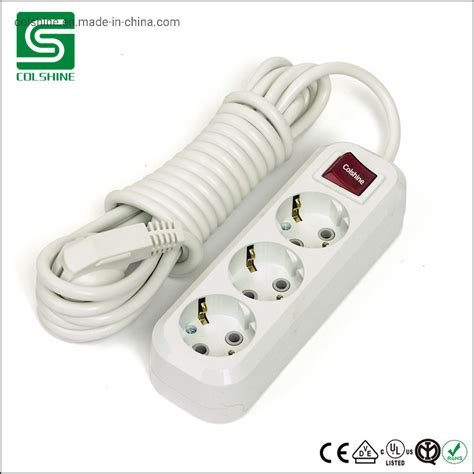 3way Power Electrical Extension Socket With Switch Power Socket Outlet